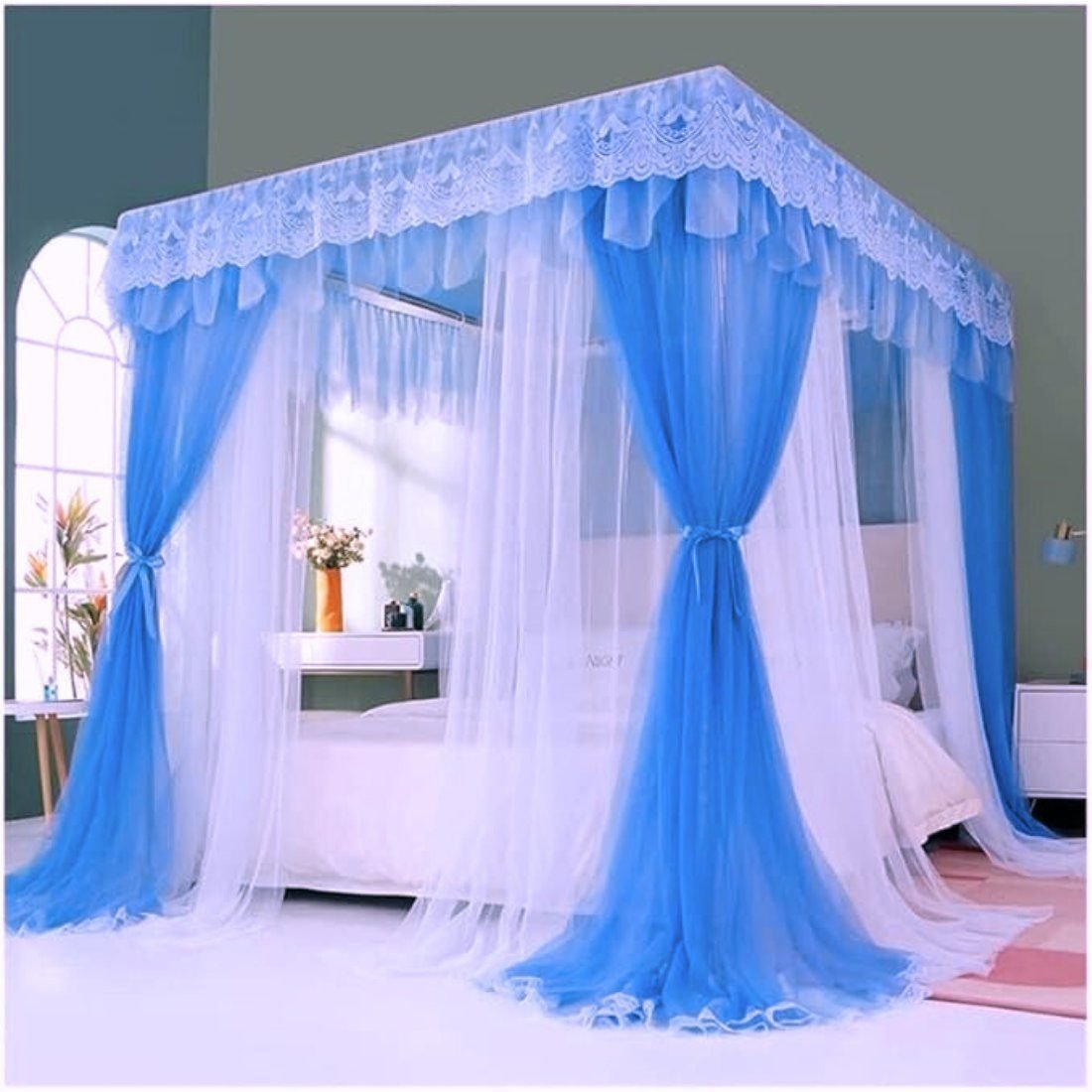 Blue Palace - Castle Mosquito Net